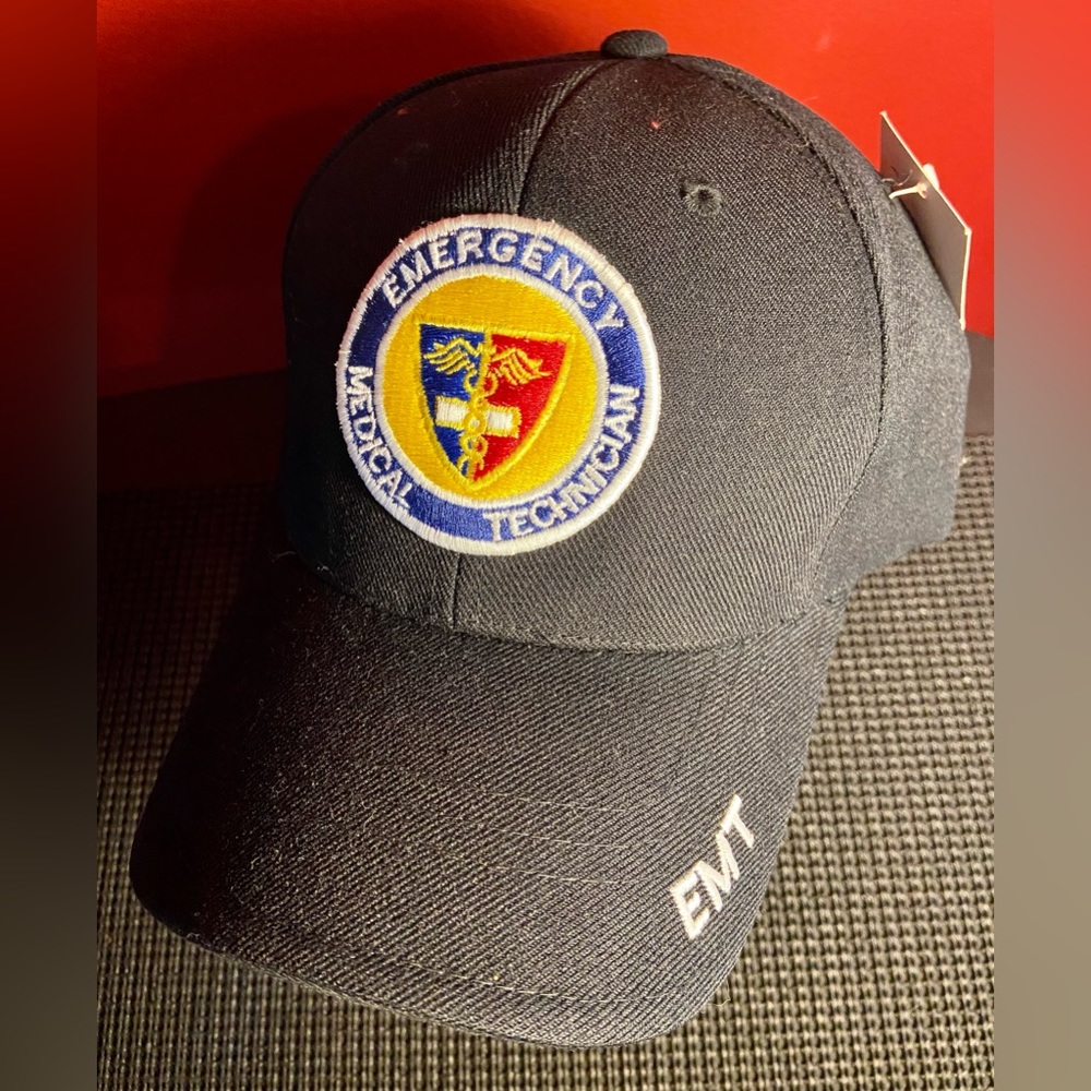 EMT Emergency Cosplay Hat Velcro Adjustable NWT With Tags